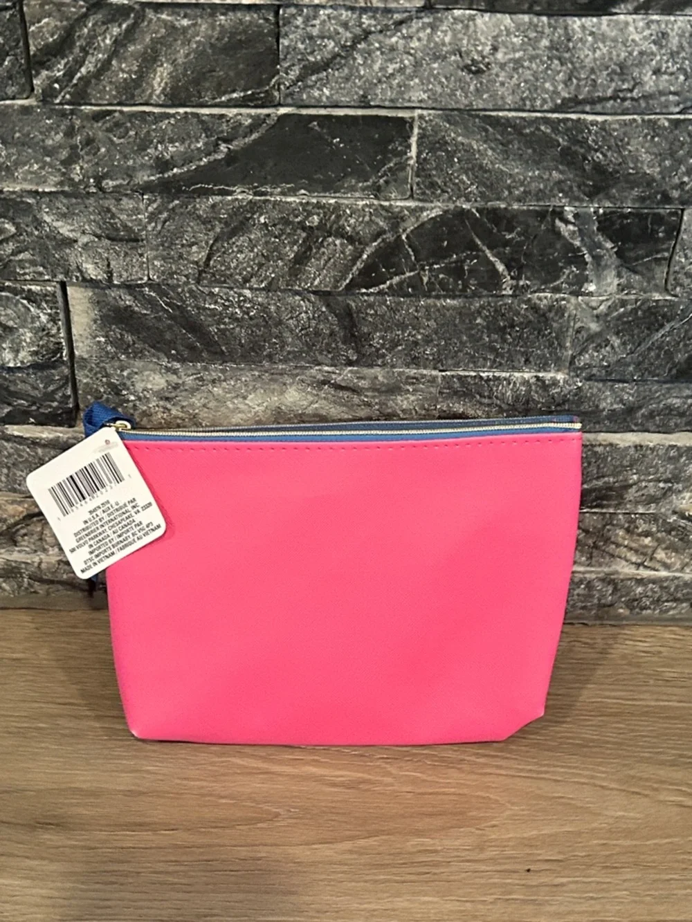 NWT Pink 'Things' Cosmetic Pouch - Stylish Women's Bag